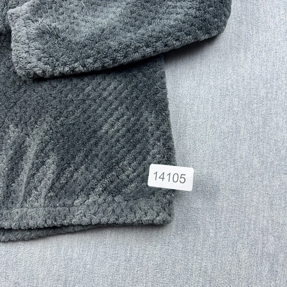 Columbia Jacket Girls Large 14-16 Gray Sherpa Fleece Full‎ Zip Fire Side Kids